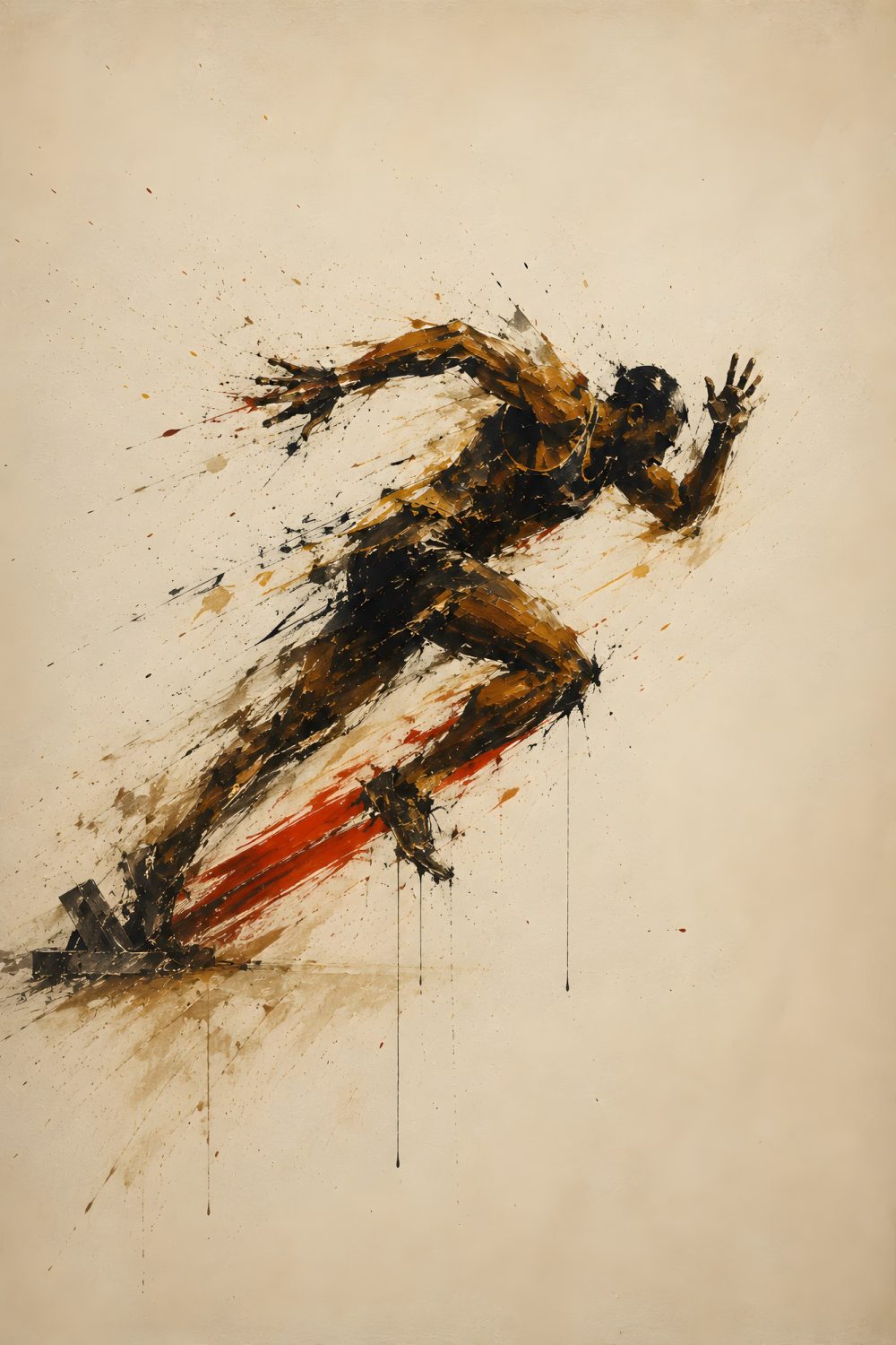 First Stride — artwork by Dante Roux